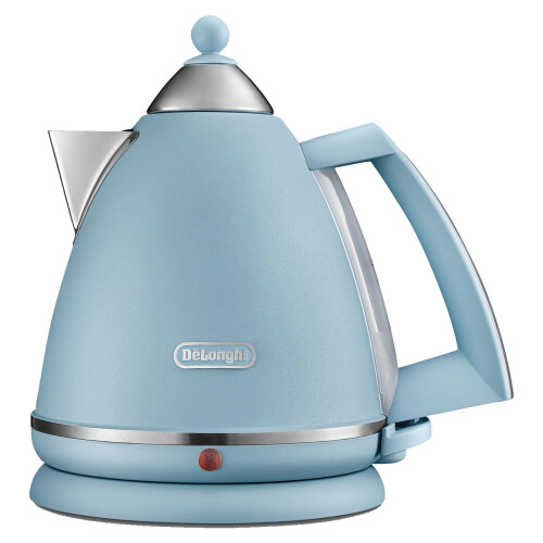 De'Longhi Delonghi Argento 1.7L Kettle & 4 Slice Toaster Set, Blue 2