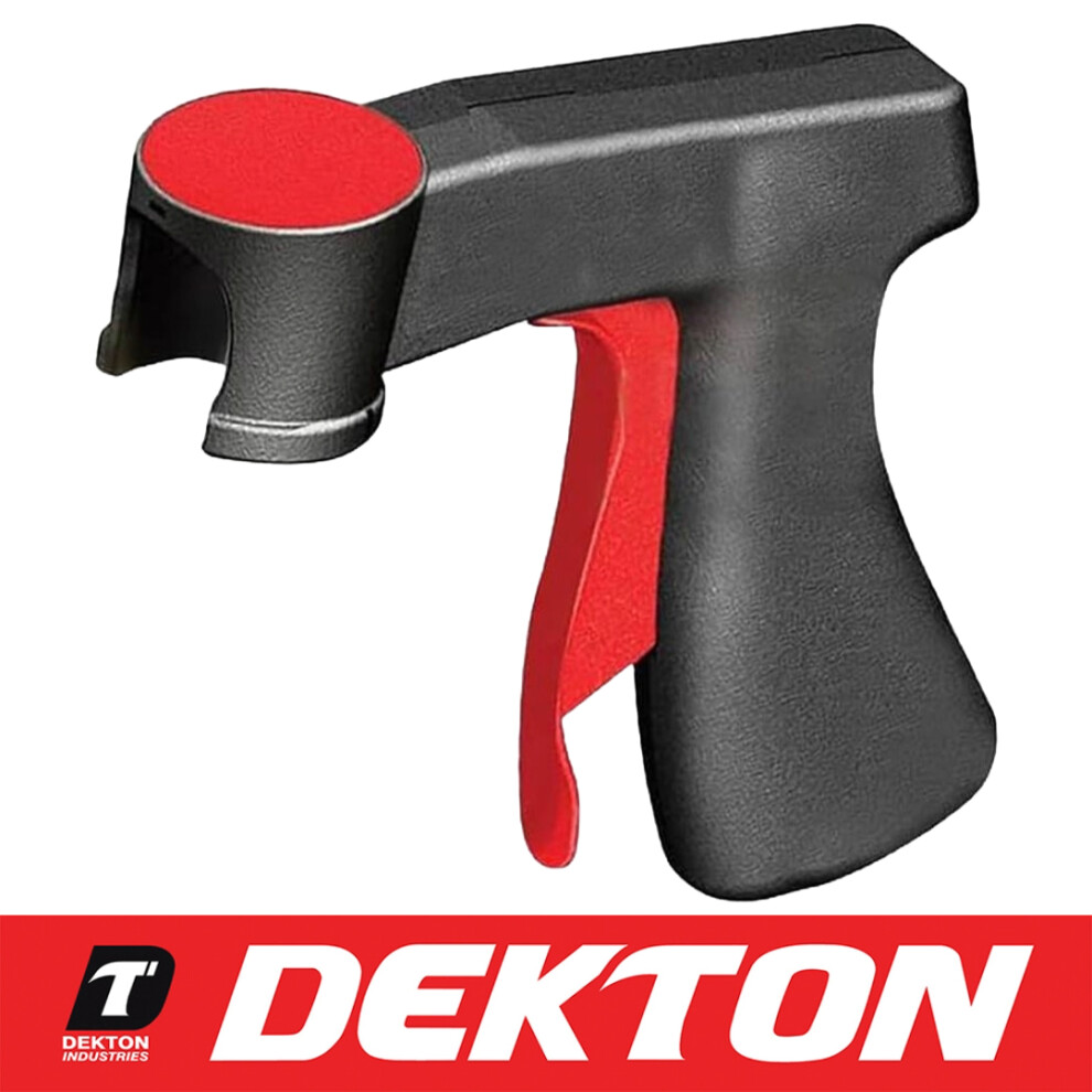 Dekton Spray Can Gun Pistol Grip Aerosol Repair Paint Bottle Trigger Handle 5055441453620
