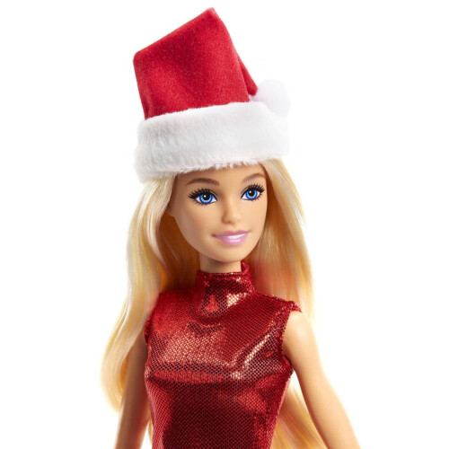 Barbie Barbie Santa Doll Blond 2