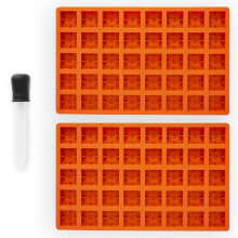 Moldes de Silicone ONGROK para Gummy, 4ml, com Conta-gotas, Livre de BPA