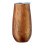 OGGI Thermo Flute 'Celebrate Collection' Ατσάλινη Μπύρα Ψυγείου - Ξύλινη Υφή, 6oz, με διάφανο καπάκι. 1