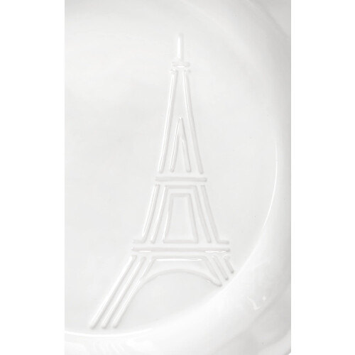Le Creuset Le Creuset Συλλογή Πιάτου Πίτας Πύργος του Άιφελ, 9", Λευκό 2