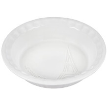 Le Creuset Eiffel Tower Collection Stoneware Pie Dish 9 """" Vit