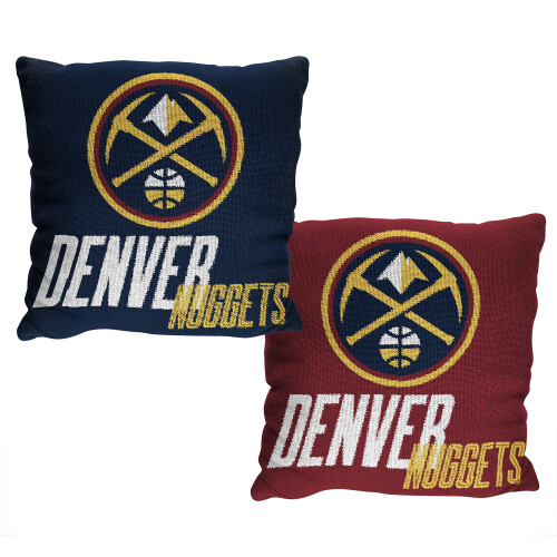 Βαμβακερό Μαξιλάρι NBA Denver Nuggets 20 x 20 Διπλής Όψης