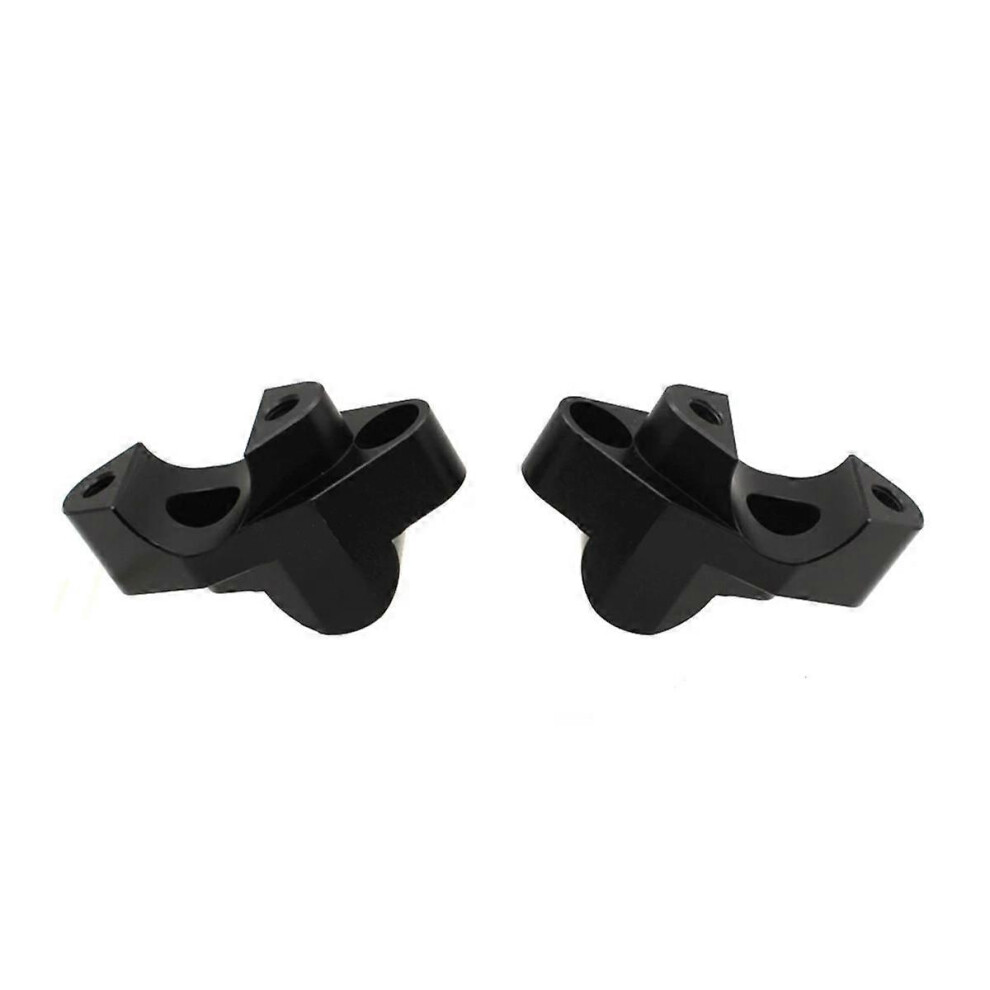 Motorcycle Accessories Hand Rests For 450Mt Mt450 2024 - Aluminium Handlebar Risers Black 5415817214079