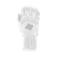 Marucci - 2021 Signature Batting Glove Full WRAP White (MBGSGN3FW-W/W-AM) Adult Medium