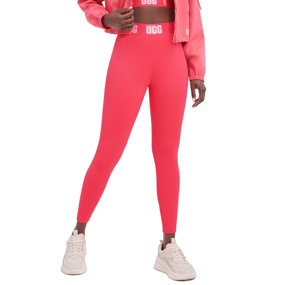 UGG Women's Mckena Logo Legging Pant  Flamingo Pink  M