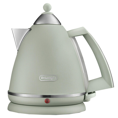 De'Longhi Delonghi Argento 1.7L Kettle & 4 Slice Toaster Set, Green 2