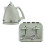 De'Longhi Delonghi Argento 1.7L Kettle & 4 Slice Toaster Set, Green 1