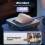 Vaydeer Enlarged Turntable Mouse Mover, Adjustable Intervals User-Friendly Buttons and LED Display Mouse Shaker Wiggler 6