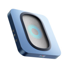 Vaydeer Enlarged Turntable Mouse Mover, Adjustable Intervals User-Friendly Buttons and LED Display Mouse Shaker Wiggler
