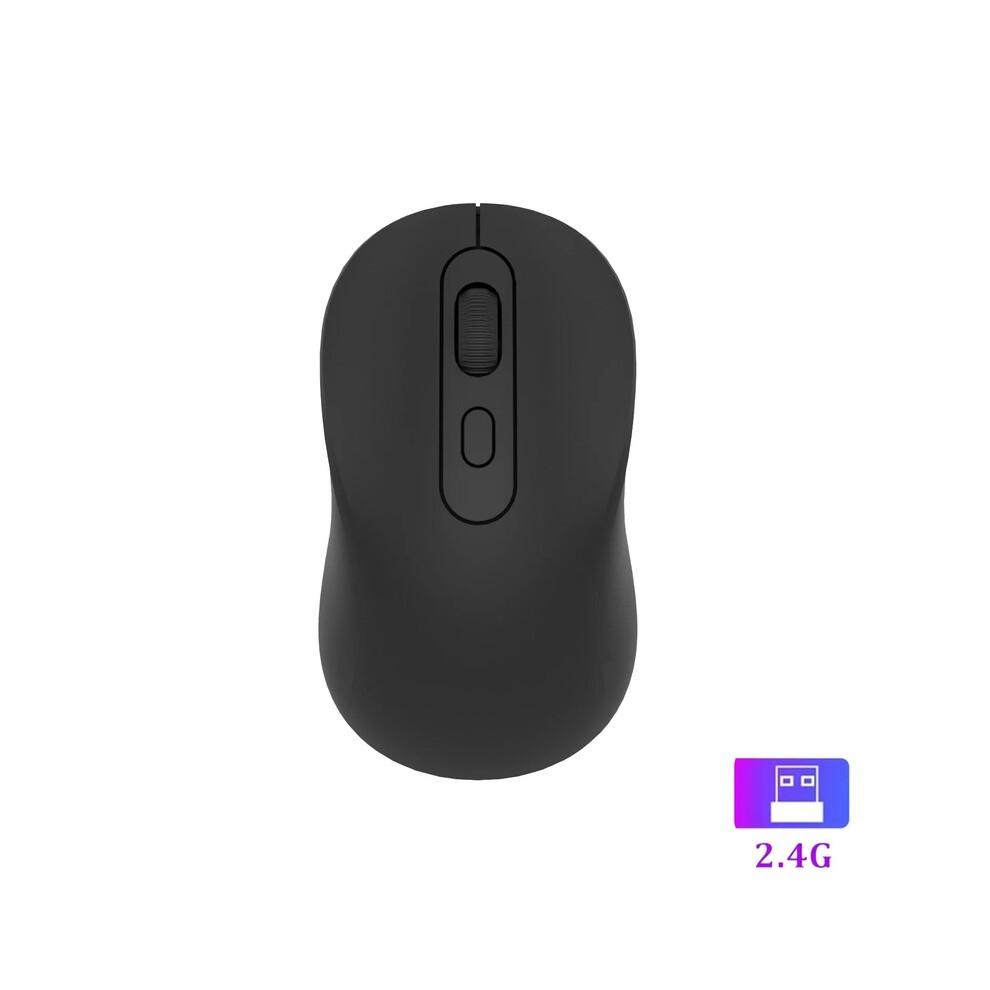 Maxpower (Only 2.4G Black) Bluetooth 5.2 Mouse 2.4Ghz Wireless Mouse Mice Rechargeable Mouse Silent Mouse Usb Gaming Mouse 1600Dpi For Pc Laptop Macbook