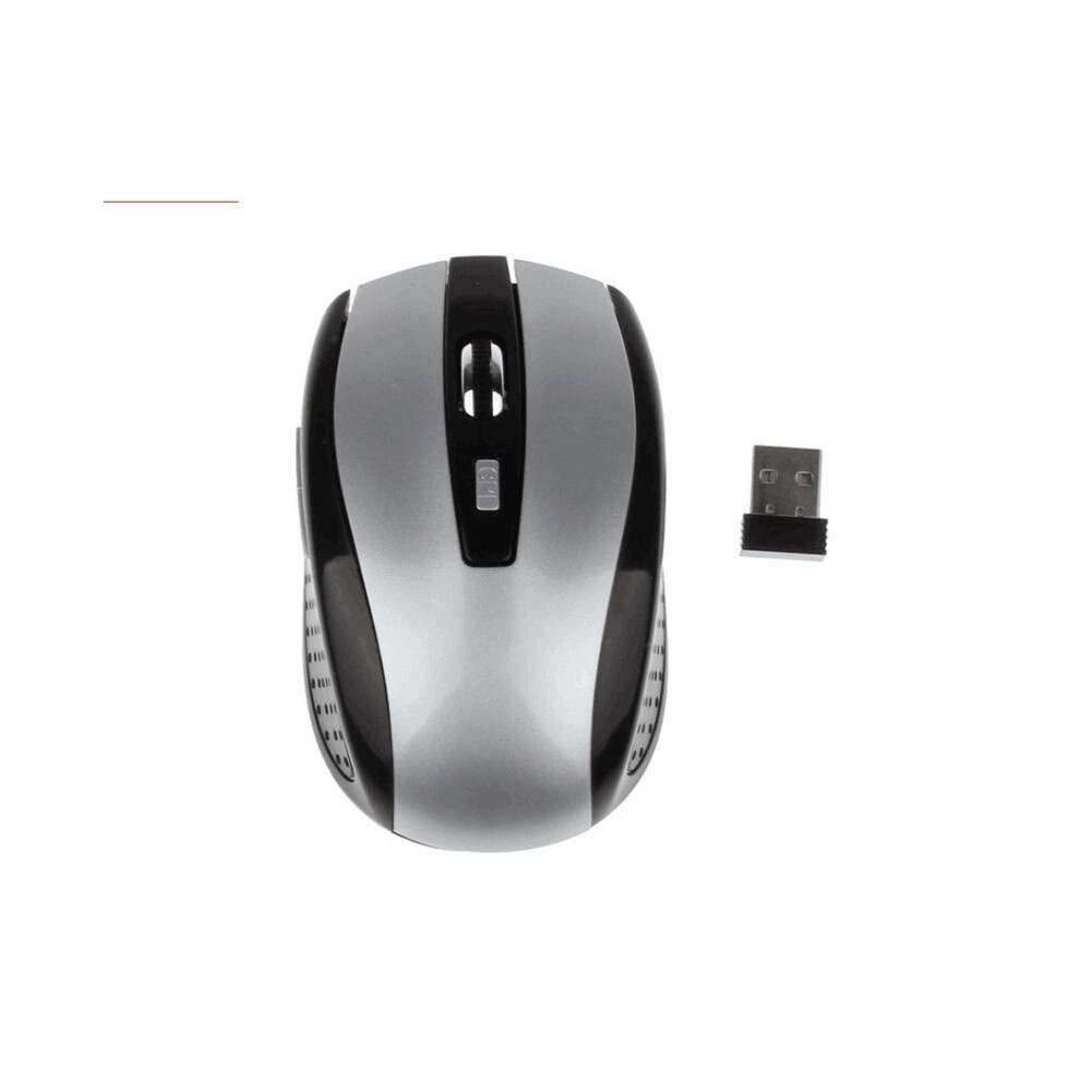 Maxpower (Gray) Wireless Mouse Silent Mouse Portable Mobile Optical Office Mouse Adjustable Dpi Levels For Notebook Pc Laptop Macbook