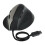(black) Mouse Wired Vertical Mouse Ergonomic Rechargeable 3200DPI Optional Portable Gaming Mouse for Mac Laptop PC Computer 2