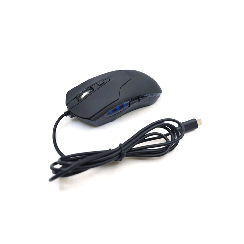 Universal Usb C Wired Mouse For Business Home Office Gaming Optical 2400Dpi Mouse For Pc Laptop Ergonomic Gaming Mouse 9190758302011