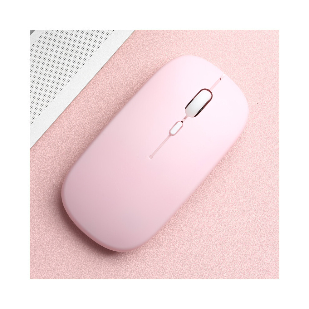 (Pink) Wireless Bluetooth Mouse, Bluetooth Mouse for MacBook/MacBook air/Pro/iPad, Sleek Portable Wireless Mouse for Laptop Notebook PC