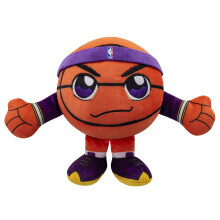 Bleacher Creatures Los Angeles Lakers 8 """" Kuricha Basketball Sitting Plush- Soft Chibi Inspired Plush