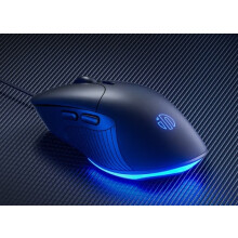 (black) INPHIC B2 USB Wired Mouse 7200DPI Adjustable and 6 Programmable Buttons, Silent Click, Optical Tracking, for PCs and Laptops