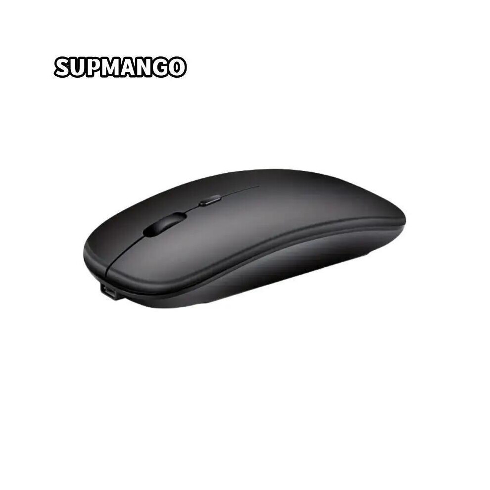 Maxpower (2.4G Black) Rechargeable Wireless Mouse With 2.4Ghz Usb 1600Dpi Mouse For Computer Laptop Tablet Pc Macbook Gaming Mouse Gam