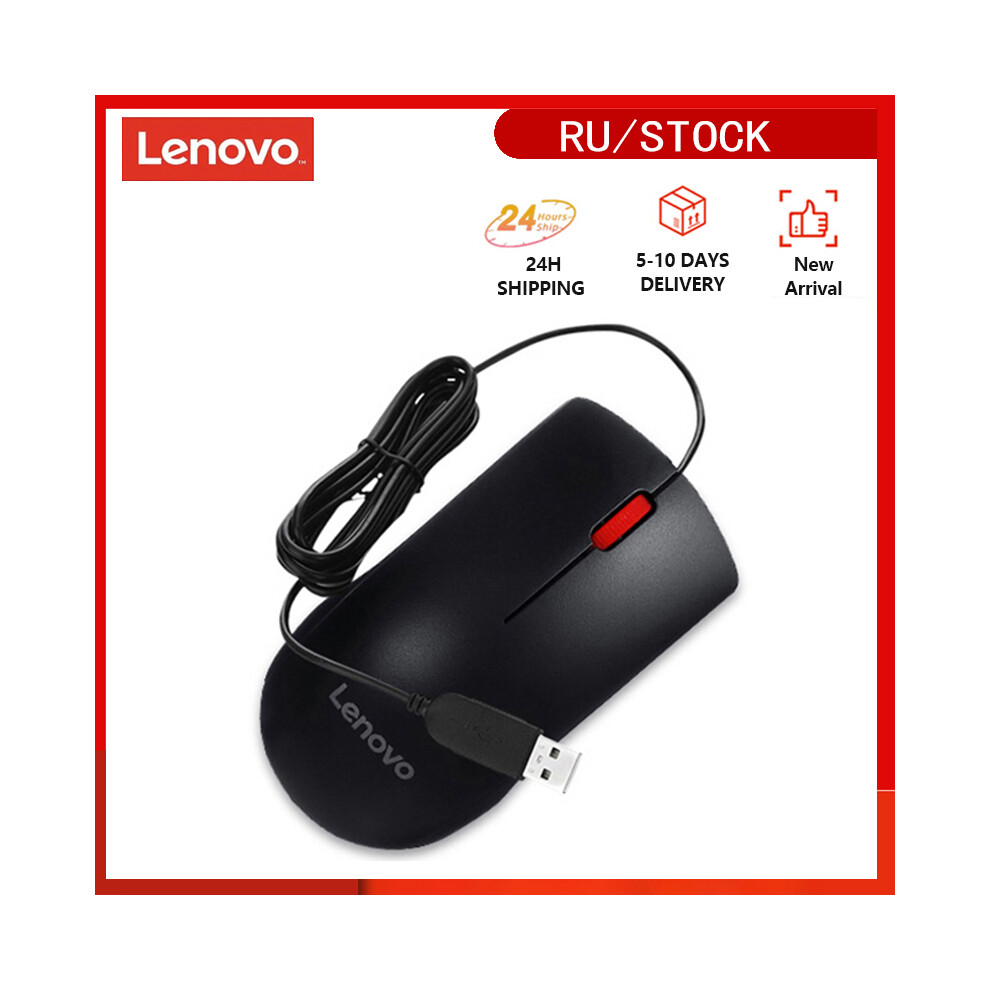 Maxpower (M120 Pro Wired) Lenovo M120 Pro Mouse Notebook Desktop Computer Macbook Universal Portable Wired Usb Mouse Office Game Pc Computer Accessories