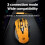 (Bluetooth mouse) INPHIC A9 Bluetooth Mouse Rechargeable Wireless Mouse Silent Ergonomic 4