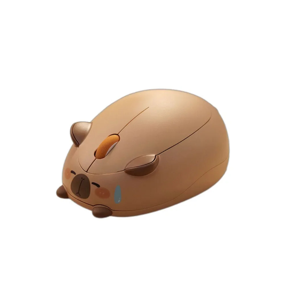Maxpower (Capybara) Cute Capybara Wireless Mouse Optical Portable Mute Mice Desktop Laptop Universal Computer Usb Mice For Pc Office Girl Gifts