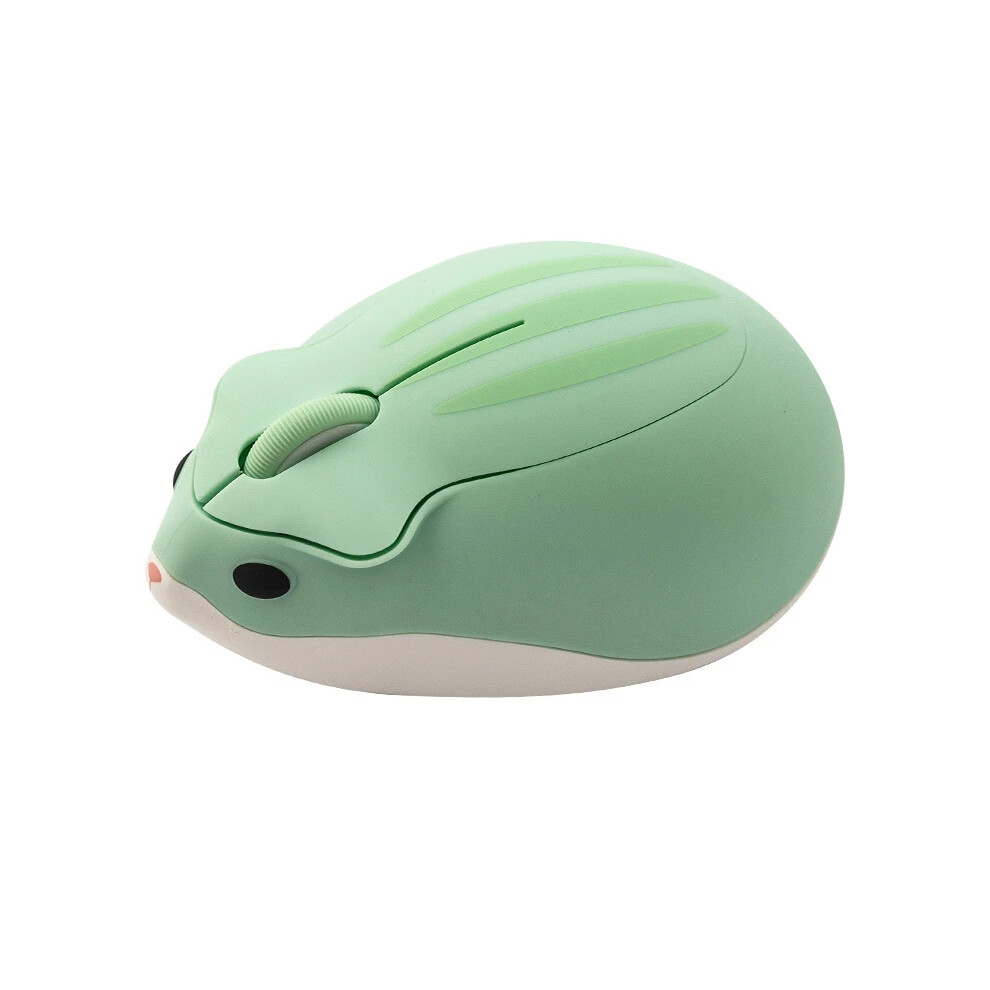 Maxpower (Hamster Green) Cute Capybara Wireless Mouse Optical Portable Mute Mice Desktop Laptop Universal Computer Usb Mice For Pc Office Girl Gifts