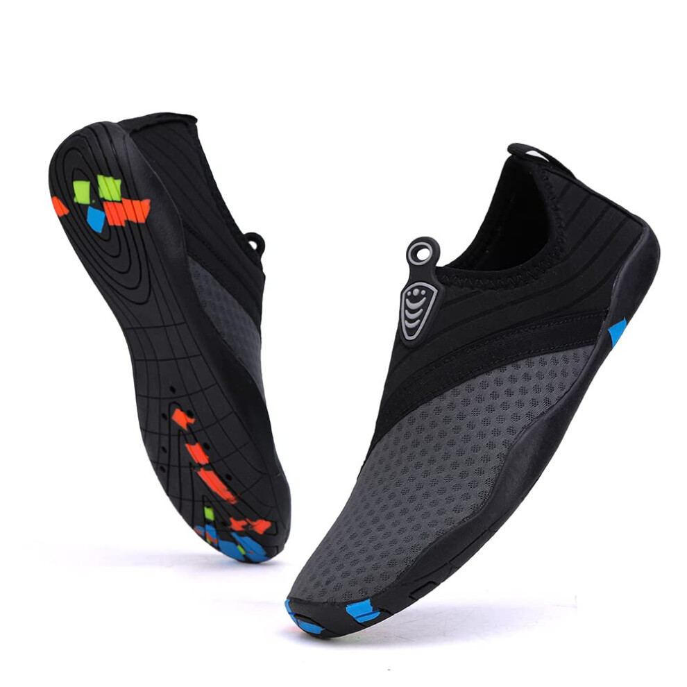 Vsufim Quick-Dry Water Sports Barefoot Shoes Aqua Socks for Swim Beach