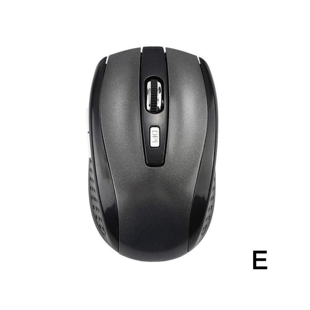 Maxpower (Grey) 2.4Ghz Wireless Mouse Optical Mice With Usb Receiver Gamer 6 Buttons Mouse For Computer Pc Laptop Accessories Grey