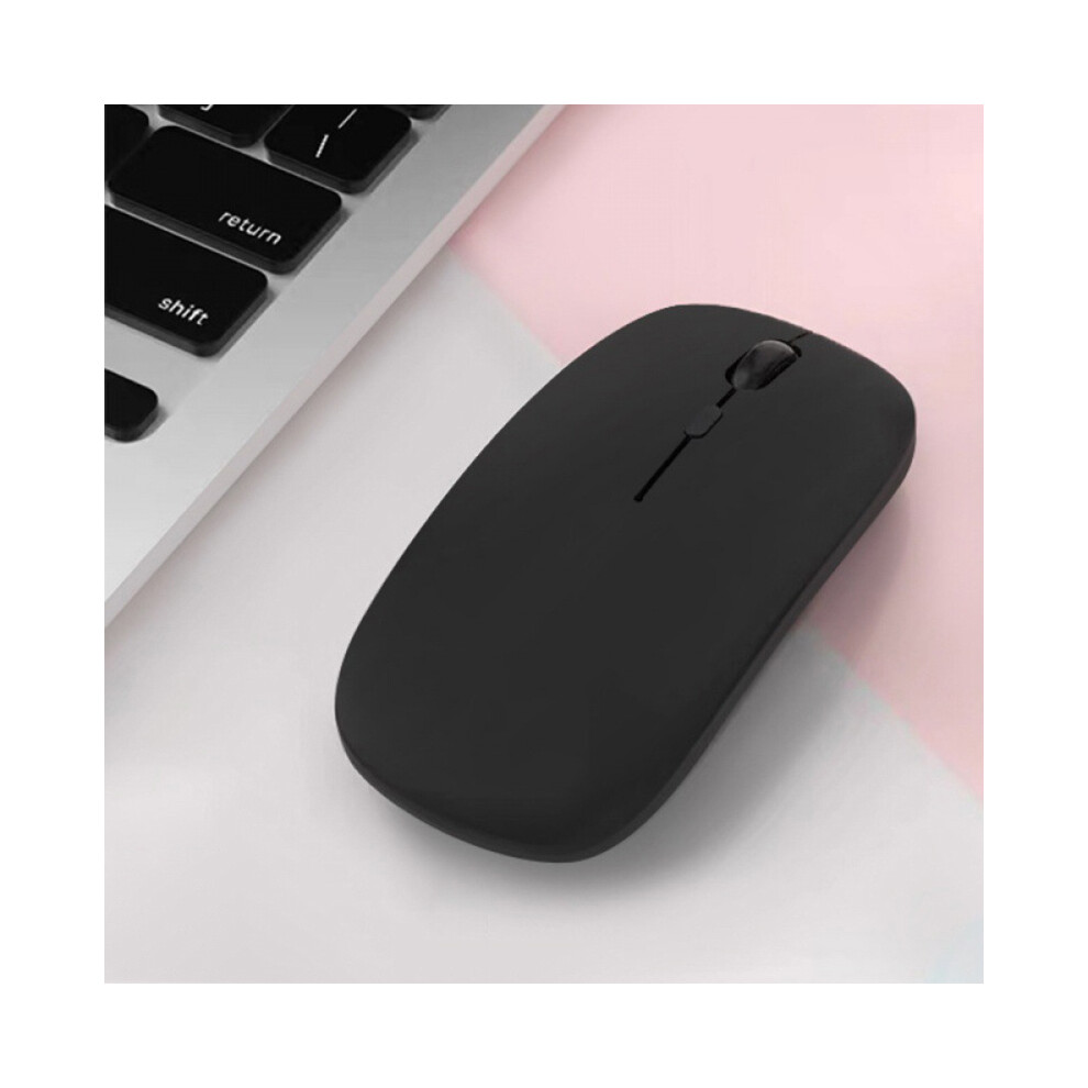 Maxpower (Black) Silent Bluetooth Mouse Marcaron Computer Laptop Optical Mouse Wireless For Ipad Samsung Tablet Universal Mice Noiseless