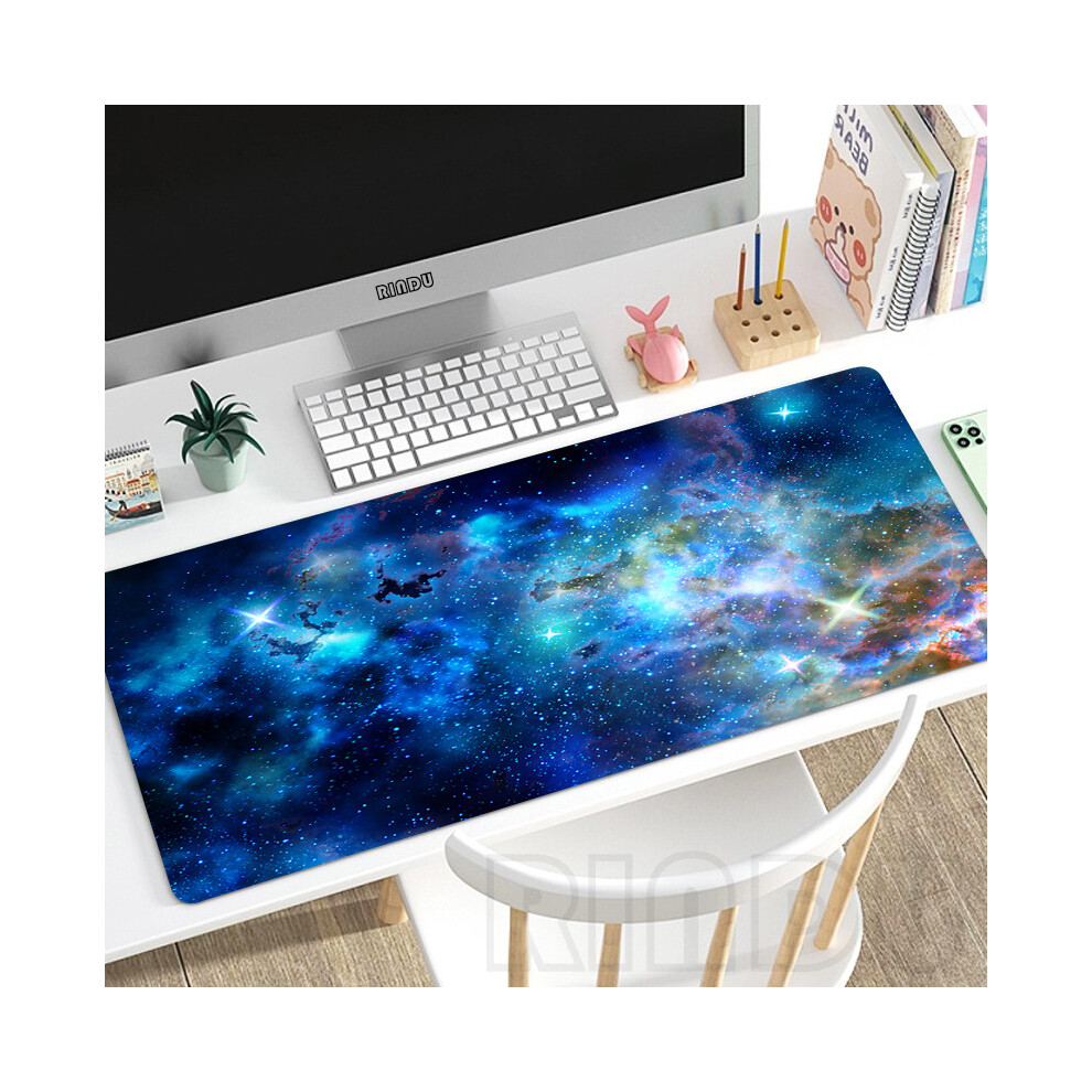 (Ss Sp (4), 800X400x2mm) Universe Mouse Pad Gaming Mousepad Gamer Mouse Mats Keyboard Mats Space Desk Pads Xxl Desk Mat For Computer Mousepads 9190758297393