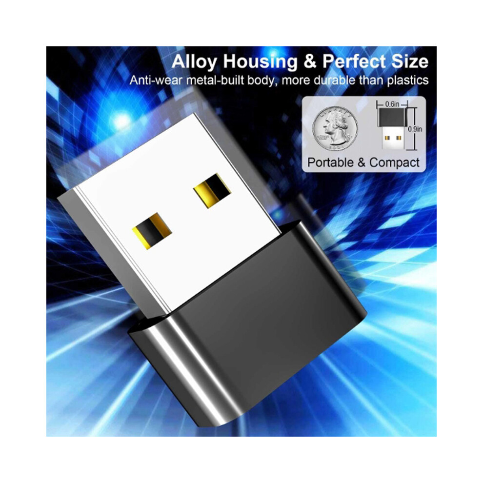 Mini USB Mouse Jiggler Undetectable Mouse Mover Anti Computer Hibernation Mobile Cursor with Separate Mode and ON/OFF