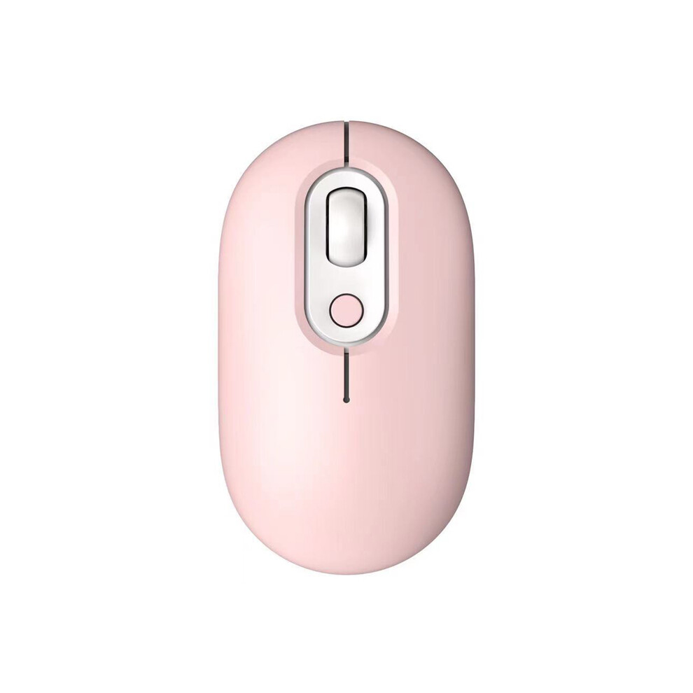 Photos - Mouse MAXPOWER  Small Wireless  With Colorful Lights Lightweight Computer  For PC Computer Laptops (Dual Mode Pink)