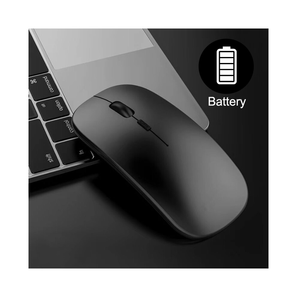 Maxpower (Battery Model ) Wireless Mouse, Ergonomic Optical Mouse, Computer Mouse For Laptop, Pc, Computer, Chromebook, Notebook,Gaming Gamer Mice Black