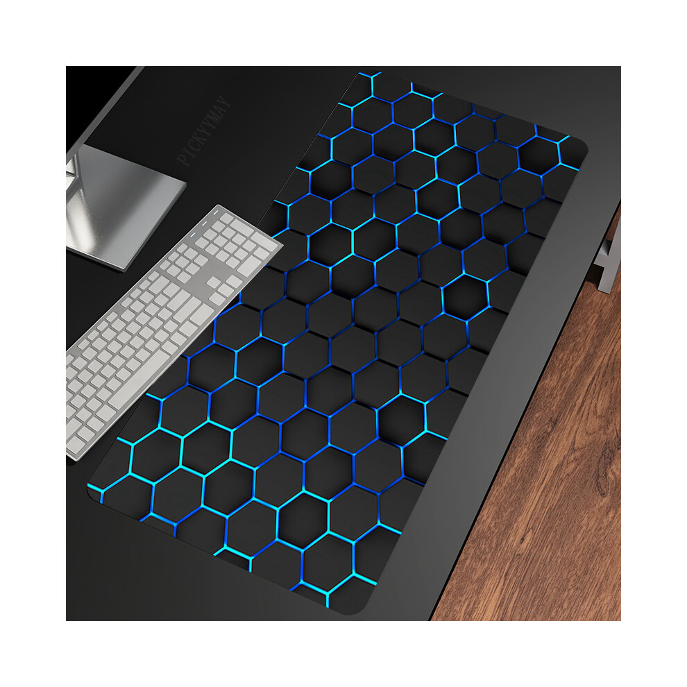 Maxpower (Ep9238675 (3), 700X300x2mm) Gaming Mousepads Mousepad Geometric Large Mouse Mat Big Desk Pads Non-Slip Rubber Mouse Pad Big Keyboard Mats