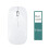 (Rose) Tablet Phone Computer Bluetooth Wireless Mouse Charging USB Wireless Mouse Portable Mouse 7