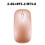 (Rose) Tablet Phone Computer Bluetooth Wireless Mouse Charging USB Wireless Mouse Portable Mouse 1