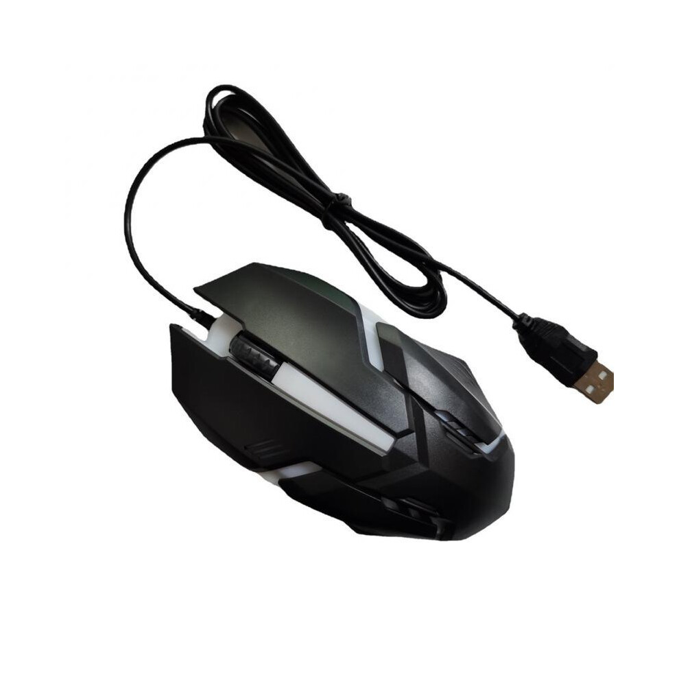 Maxpower (1) New Wired Computer Mouse Click Optical Cable Mouse Gamer Pc Laptop Notebook Computer Mouse Mice For Office Home Use Black