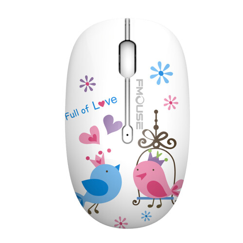 Parrot Computer Mouse (Little Bird) M101 Ergonomics Wireless Mouse Cute Optical Cartoon ...