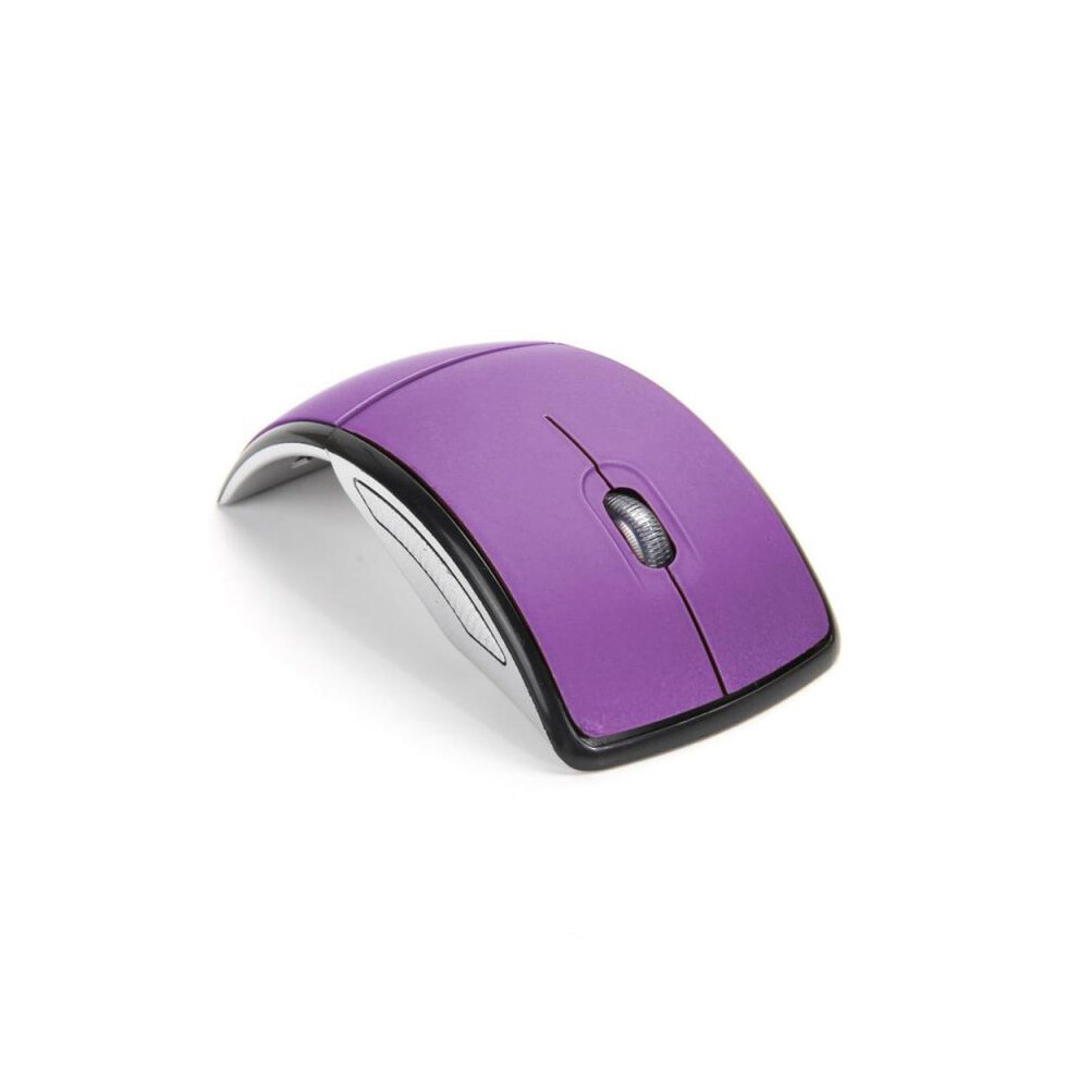 Photos - Mouse MAXPOWER VAORLO Mini Wireless Foldable Travel Portable USB Receiver Optical Ergonomic Office for PC Laptop (Purple)