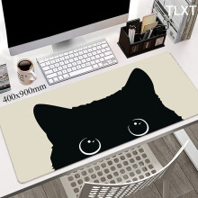 (3, 800x300x3mm) Mouse Pads Cute Cat Computer Mousepad Company Desk Pad Large Kawaii Mausepads Office Mouse Mat XXL Big Table Mats