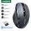 (ONLY 2.4G Black) UGREEN Wireless Mouse Bluetooth5.0 Mouse Ergonomic 4000DPI 6 Mute Buttons Mouse For MacBook Tablet Laptops Computer PC Mice 2