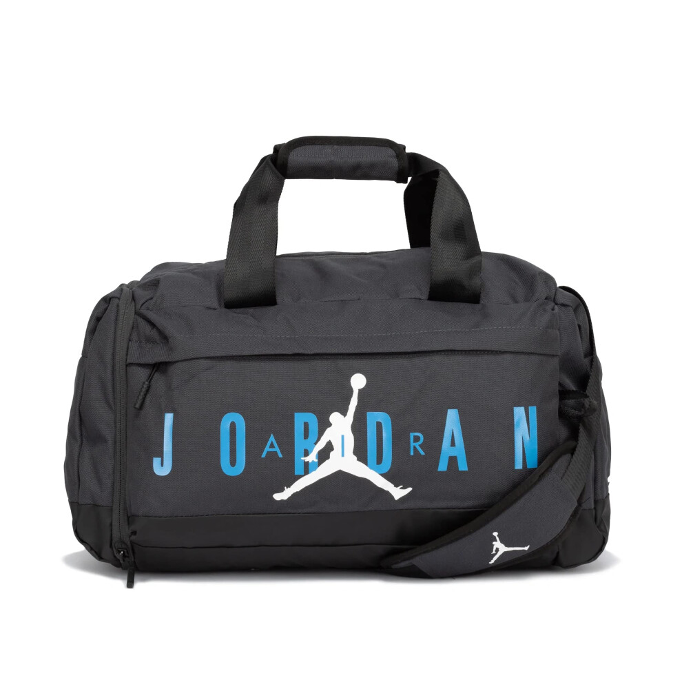 Nike Air Jordan Velocity Duffle Bag (One Size  Anthracite/Blue)
