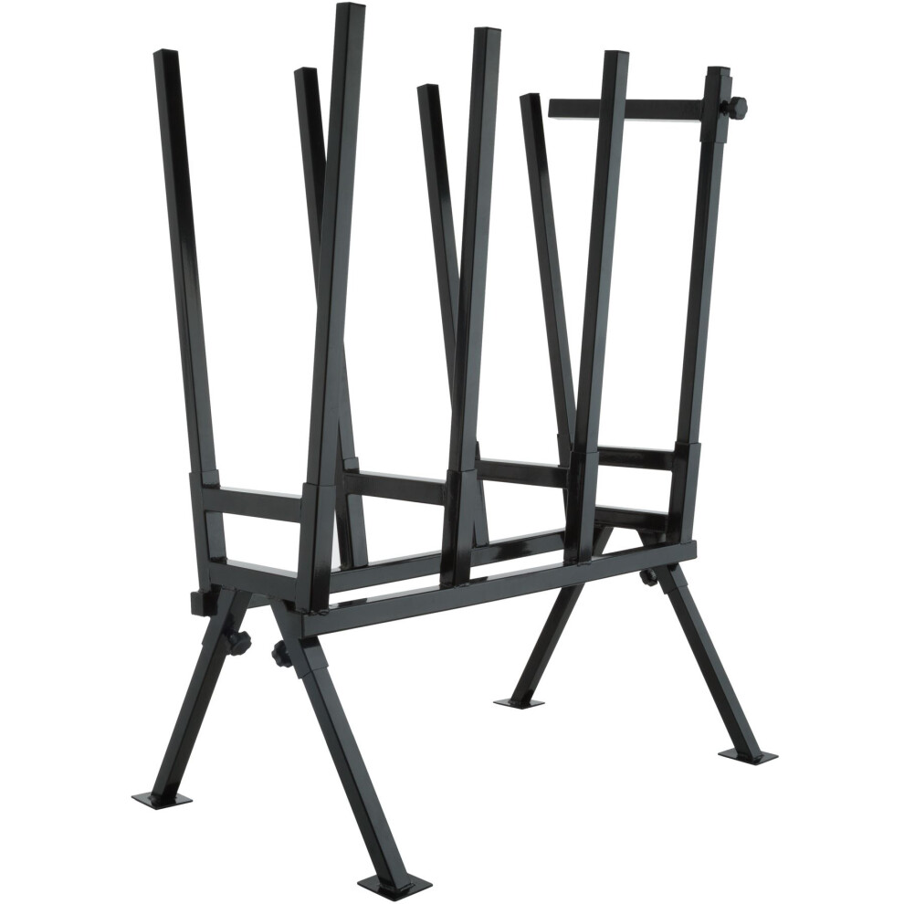 Sawhorse for saw wood splitter chain saw wood sawhorse construction steel