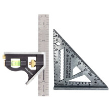 Pachetul de valoare Swanson Tool Co Include 4 patrat de 2 1/2 inch Square ?i 6 """" patrat combinat