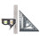 Pachetul de valoare Swanson Tool Co Include 4 patrat de 2 1/2 inch Square ?i 6 """" patrat combinat 1