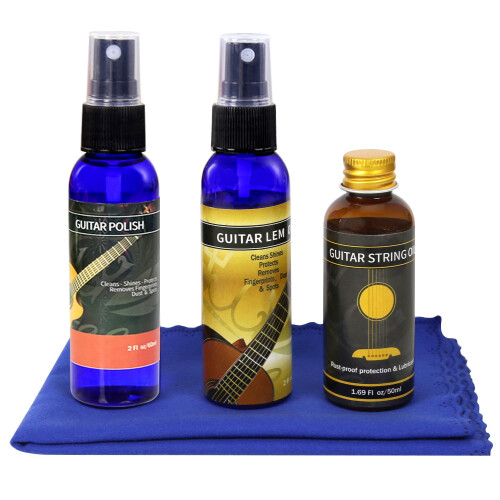 Premium gitarrvrd 3-delad kit citronolja polsk gitarrstrng olja fr gitarrrengring och underhll 1