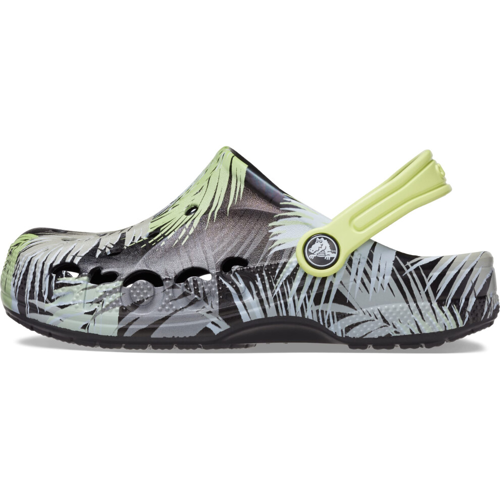 Crocs Kids' Baya Clog  Tropical/Black  8 US Unisex Toddler