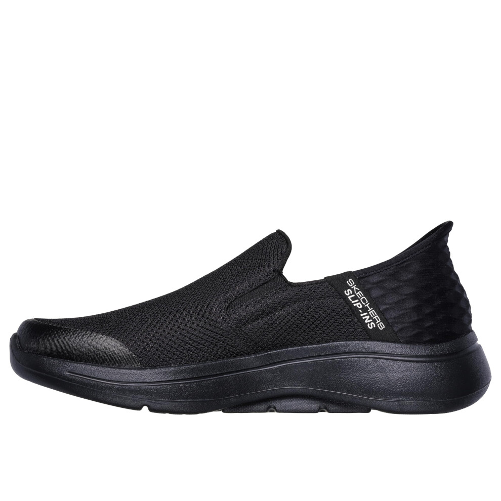 Skechers Men's Gowalk Arch Fit Slip-Ins-Athletic Slip-On Casual Walking Shoes With Air-Cooled Foam Sneaker Black 10.5