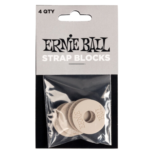 Ernie Ball Strap Blocks  Gray P05625